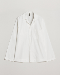  Poplin Pyjama Shirt Alabaster White
