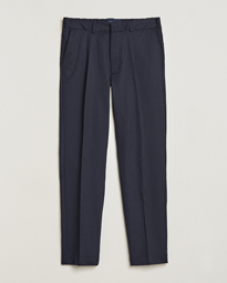  Smart Trousers Wool Twill Navy