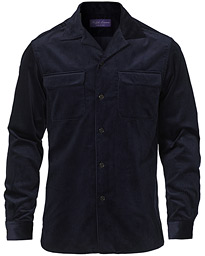  Double Pocket Overshirt Classic Navy