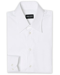  Classic Slim Fit Dress Shirt White