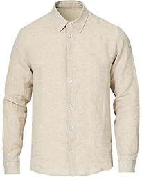  Vincent Linen Shirt Beige