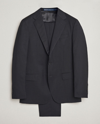  Classic Wool Twill Suit Charcoal