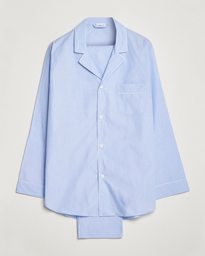  Mercerized Cotton Pyjamas Light Blue