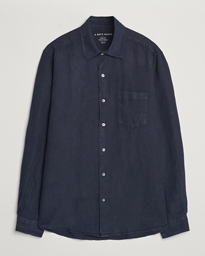  Abu Linen Shirt Navy