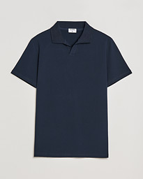  Soft Lycra Polo Tee Navy