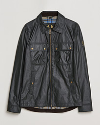  Tour Waxed Shirt Jacket Black