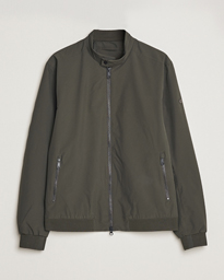 Plain Waterproof Jacket Dark Olive