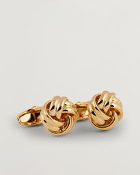  Knot Cufflink & Shirt Studs Set Gold