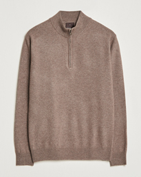  Patton Wool Half-Zip Beige