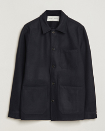  Wool Overshirt Navy