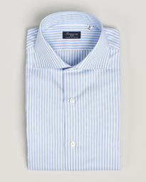  Milano Slim Royal Oxford Shirt Blue Stripe
