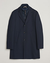  Hyde Cotton Coat Dark Blue