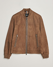  Malbano Leather Jacket Open Brown