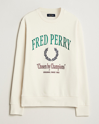  Embroidered Champion Sweatshirt Ecru