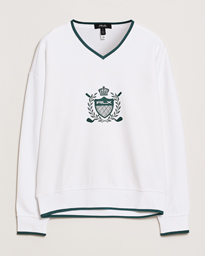  Active Sweatshirt Ceramic White/Kelly Green