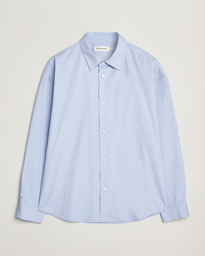 Relaxed Cotton Shirt Light Blue