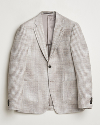  Justin Viscose/Linen Pepita Blazer Tehina