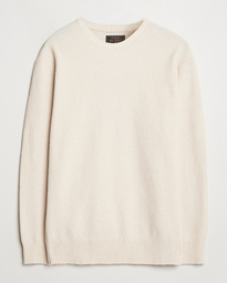 Cotton Rib Crewneck Beige