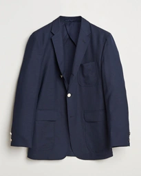  Unconstructed Ivy Blazer Navy