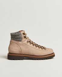  Winter Boots Beige Suede