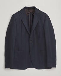  Wool/Cashmere Blazer Navy