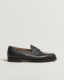  Lopez Penny Loafer Black Grain