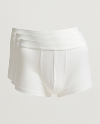 Sunspel 3-Pack Cotton Stretch Trunk White