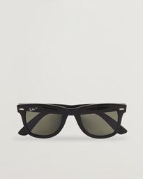  Original Wayfarer Polarized Sunglasses Black/Green