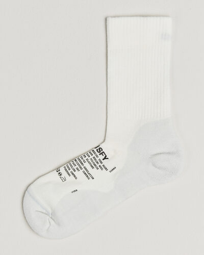 Satisfy Merino Tube Socks White