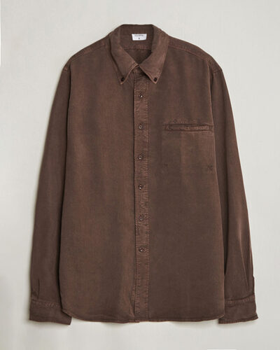 Filippa K Zack Lyocell Shirt Dark Chocolate