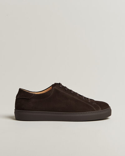 Myrqvist Oaxen Monochrome III Sneakers Dark Brown Suede