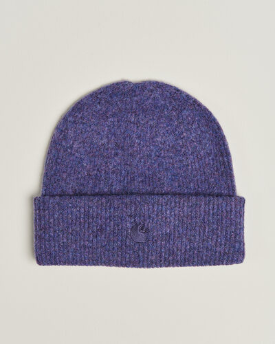 Carhartt WIP Curtis Tonal Logo Beanie Shady Purple