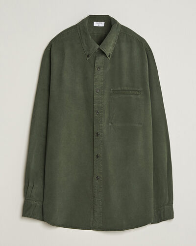 Filippa K Zack Lyocell Shirt Night Green