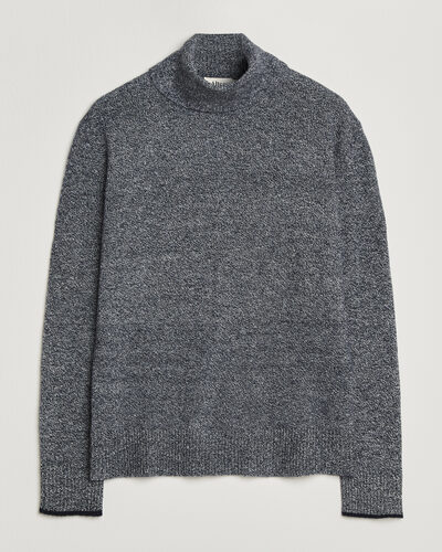 Altea Cloud Cashmere Blend Rollneck Navy Melange