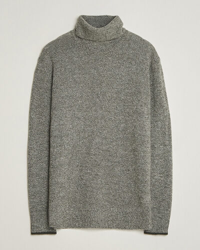 Altea Cloud Cashmere Blend Rollneck Green Melange
