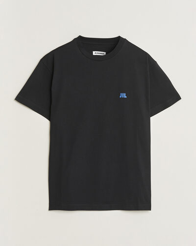 Jil Sander Short Sleeve Jil Logo T-Shirt Black