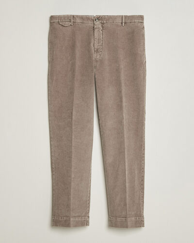 Santaniello Corduroy Trousers Taupe