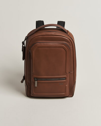 TUMI Harrison Bradner Backpack Cognac Bombe