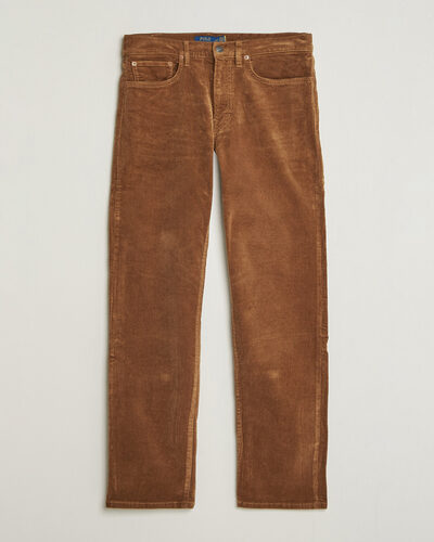 Polo Ralph Lauren Stretch Corduroy Straight Fit Pants Sepia