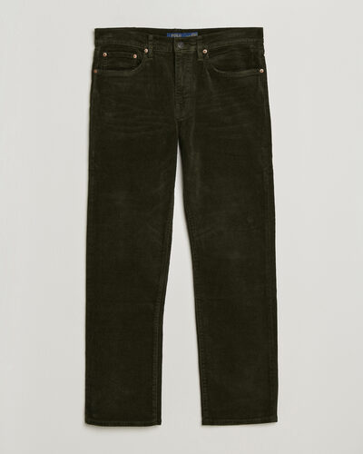 Polo Ralph Lauren Stretch Corduroy Straight Fit Pants Estate Olive