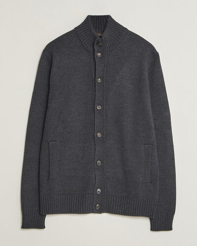 Zanone Virgin Merino Wool Chioto Grey Melange