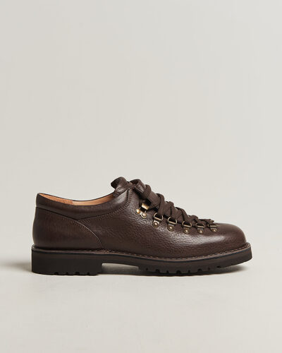 Fracap M121 Low Grain Leather Boot Dark Brown