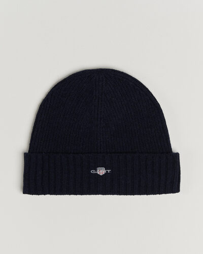 Gant Wool Beanie Marine