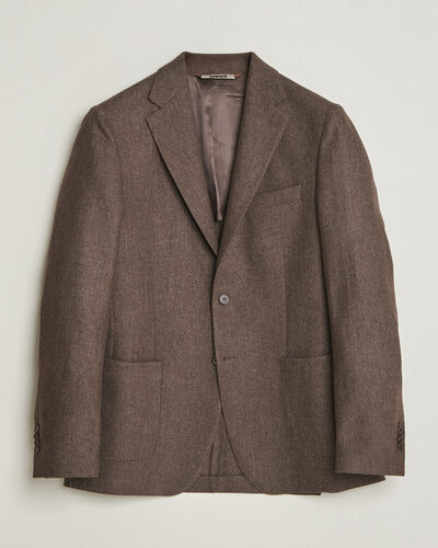 Morris Flannel Suit Blazer Brown