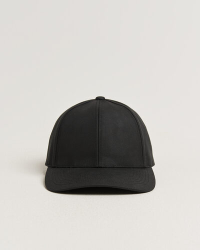 Varsity Headwear Oilskin Baseball Cap Black