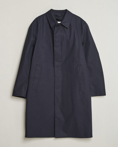 Mackintosh Dunkeld Car Coat Navy