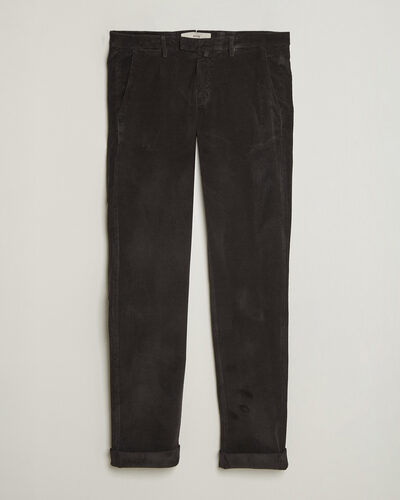 Briglia 1949 Slim Fit Corduroy Trousers Dark Brown