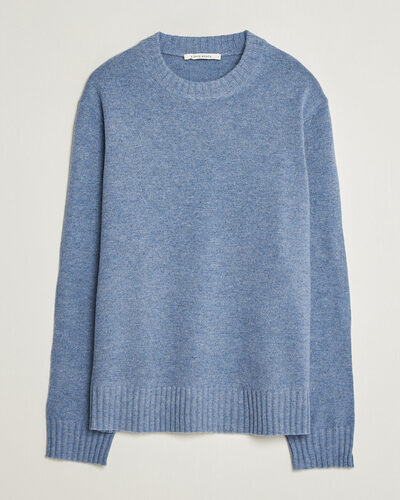 A Day's March Marlow Lambswool Sweater Misty Blue