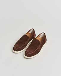 Loake 1880 Tuscany Suede Loafer Chocolate