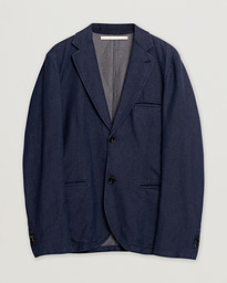 Incotex Montedoro Unconstructed Denim Blazer Blue 52